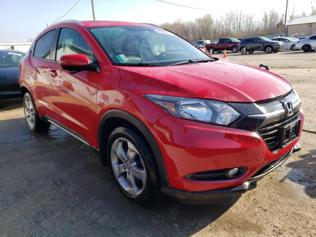 3CZRU6H74GM767156 - 2016 HONDA HR-V EXL RED photo 4