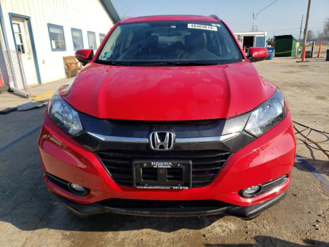 3CZRU6H74GM767156 - 2016 HONDA HR-V EXL RED photo 5