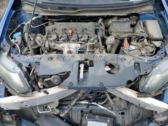 19XFB2F98FE019224 - 2015 HONDA CIVIC EXL ლურჯი ფოტო 11