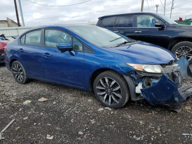 19XFB2F98FE019224 - 2015 HONDA CIVIC EXL BLUE photo 4