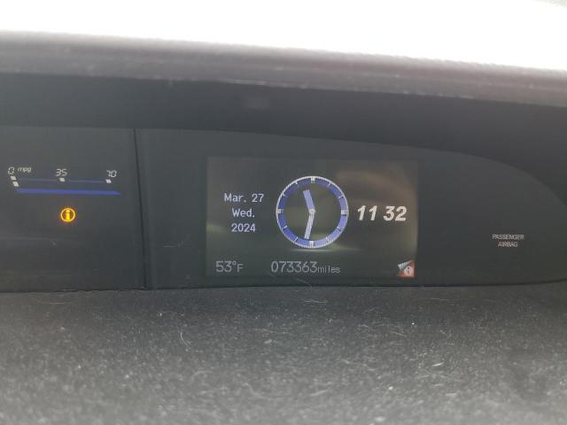 19XFB2F98FE019224 - 2015 HONDA CIVIC EXL ლურჯი ფოტო 9