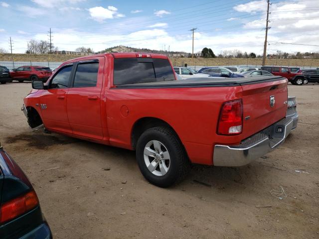 1C6RR7TT0KS655026 - 2019 RAM 1500 CLASS SLT წითელი ფოტო 2