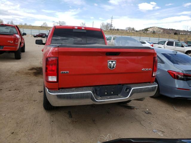 1C6RR7TT0KS655026 - 2019 RAM 1500 CLASS SLT წითელი ფოტო 6