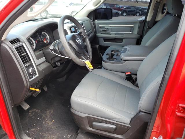 1C6RR7TT0KS655026 - 2019 RAM 1500 CLASS SLT წითელი ფოტო 7