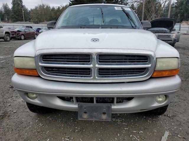 1B7GG42NX2S515525 - 2002 DODGE DAKOTA SLT WHITE photo 5