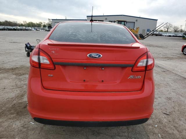 3FADP4BJ4CM112513 - 2012 FORD FIESTA SE RED photo 6