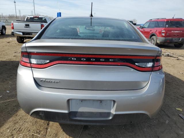 1C3CDFAA8GD607430 - 2016 DODGE DART SE 灰色 照片 6