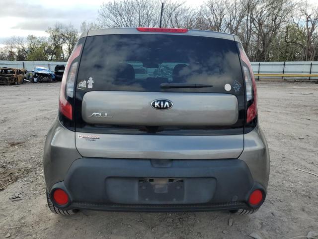 KNDJP3A53E7012010 - 2014 KIA SOUL + GRAY photo 6