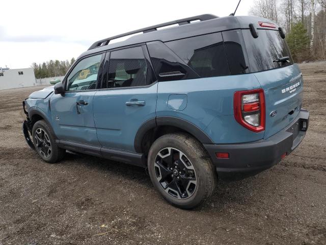 3FMCR9C67PRD46429 - 2023 FORD BRONCO SPO OUTER BANKS BLUE photo 2