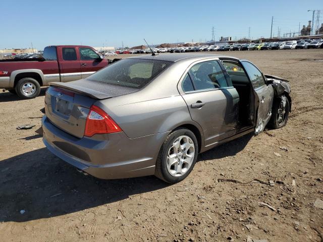 3FAHP0HA3AR375271 - 2010 FORD FUSION SE TAN photo 3