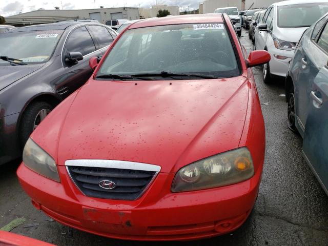 KMHDN46D84U809213 - 2004 HYUNDAI ELANTRA GLS RED photo 5