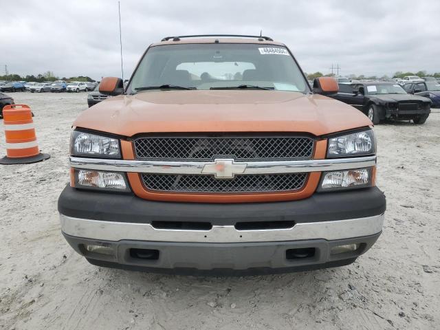 3GNEC12Z05G227875 - 2005 CHEVROLET AVALANCHE C1500 ORANGE photo 5