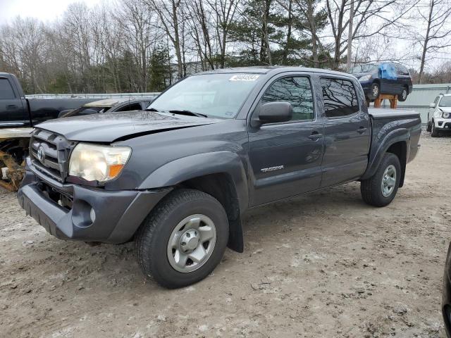 3TMLU42N59M020952 - 2009 TOYOTA TACOMA DOUBLE CAB GRAY photo 1