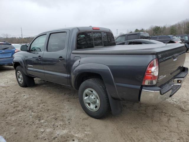 3TMLU42N59M020952 - 2009 TOYOTA TACOMA DOUBLE CAB GRAY photo 2