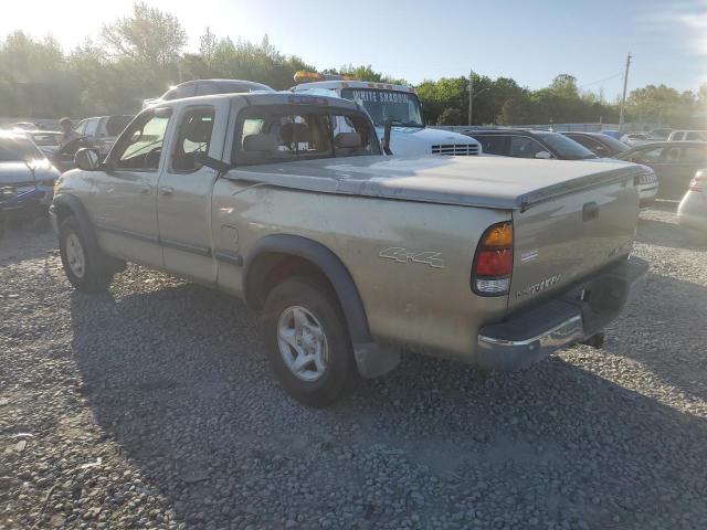 5TBBT44191S190253 - 2001 TOYOTA TUNDRA ACCESS CAB TAN photo 2