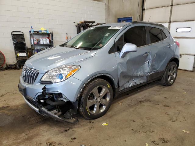 KL4CJDSB6DB029524 - 2013 BUICK ENCORE PREMIUM BLUE photo 1