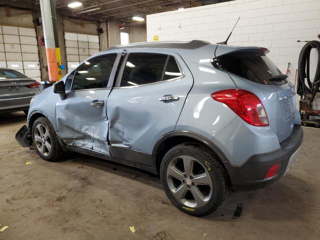 KL4CJDSB6DB029524 - 2013 BUICK ENCORE PREMIUM BLUE photo 2