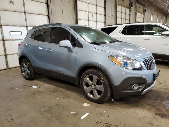 KL4CJDSB6DB029524 - 2013 BUICK ENCORE PREMIUM BLUE photo 4