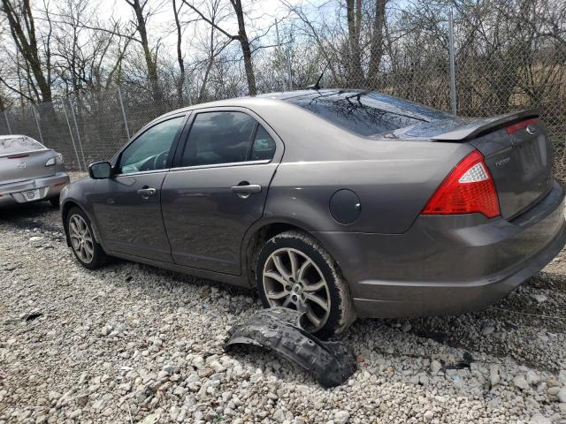 3FAHP0HA6CR244175 - 2012 FORD FUSION SE GRAY photo 2