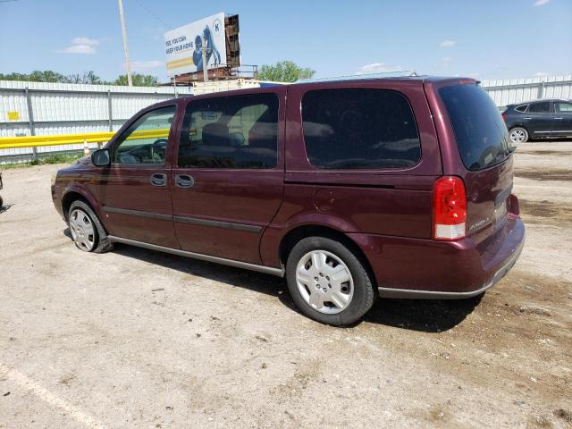 1GNDV23157D103699 - 2007 CHEVROLET UPLANDER LS 栗色 照片 2