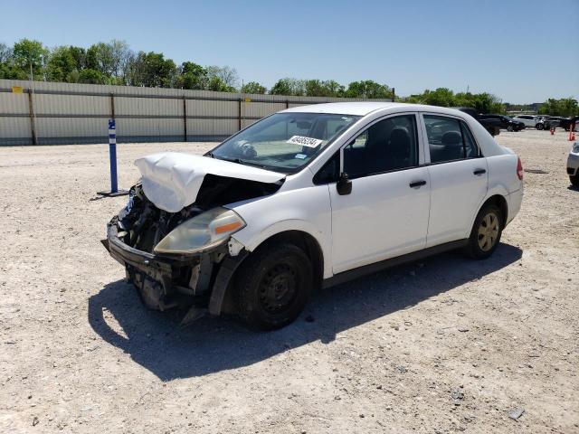 3N1CC11E79L425268 - 2009 NISSAN VERSA S WHITE photo 1