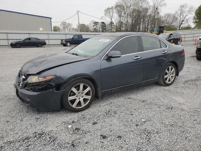 JH4CL96884C039637 - 2004 ACURA TSX BLUE photo 1