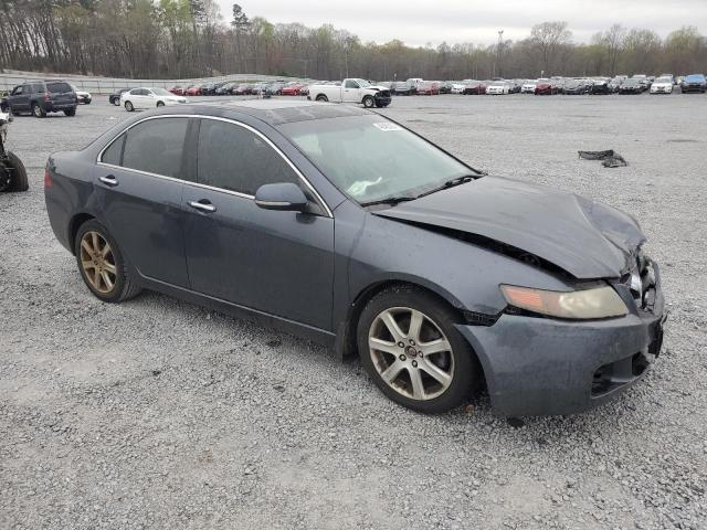 JH4CL96884C039637 - 2004 ACURA TSX BLUE photo 4