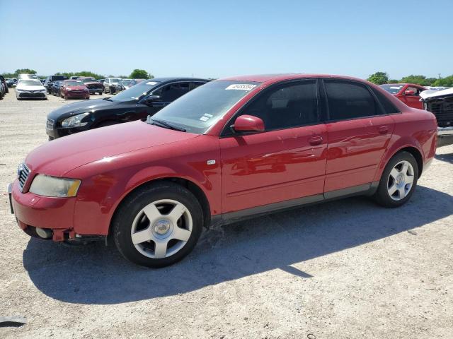 WAULC68E22A225294 - 2002 AUDI A4 1.8T QUATTRO RED photo 1