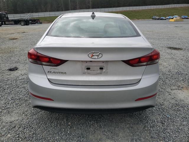 KMHD84LF9HU206239 - 2017 HYUNDAI ELANTRA SE SILVER photo 6