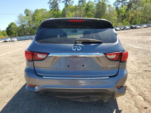 5N1DL0MN1HC519014 - 2017 INFINITI QX60 GRAY photo 6