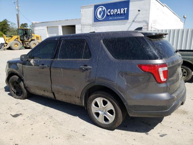 1FM5K8ARXKGB15285 - 2019 FORD EXPLORER POLICE INTERCEPTOR GRAY photo 2