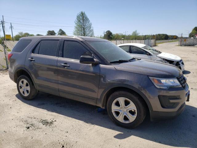 1FM5K8ARXKGB15285 - 2019 FORD EXPLORER POLICE INTERCEPTOR GRAY photo 4