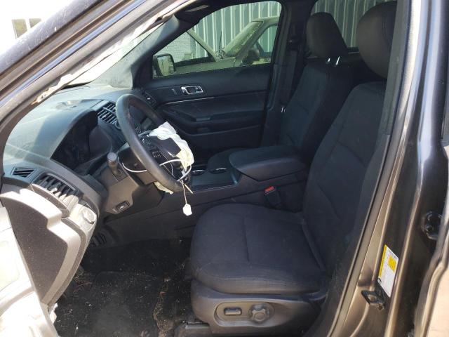 1FM5K8ARXKGB15285 - 2019 FORD EXPLORER POLICE INTERCEPTOR GRAY photo 7