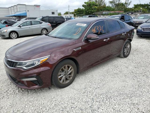 5XXGT4L36LG450418 - 2020 KIA OPTIMA LX MAROON photo 1