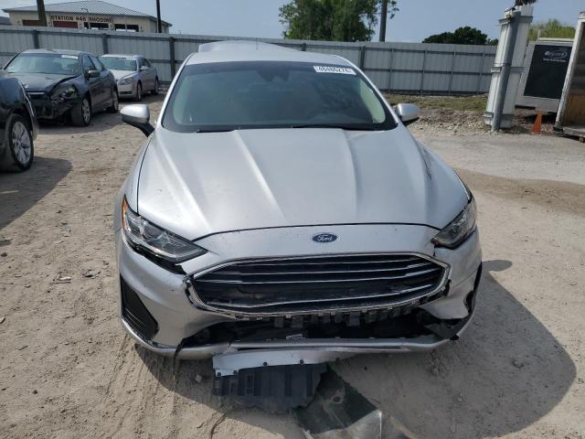 3FA6P0G77KR275432 - 2019 FORD FUSION S SILVER photo 5