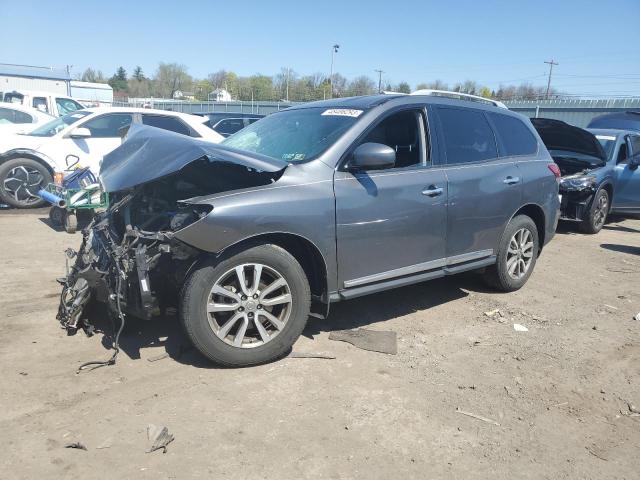 5N1AR2MM8FC606734 - 2015 NISSAN PATHFINDER S 灰色 照片 1