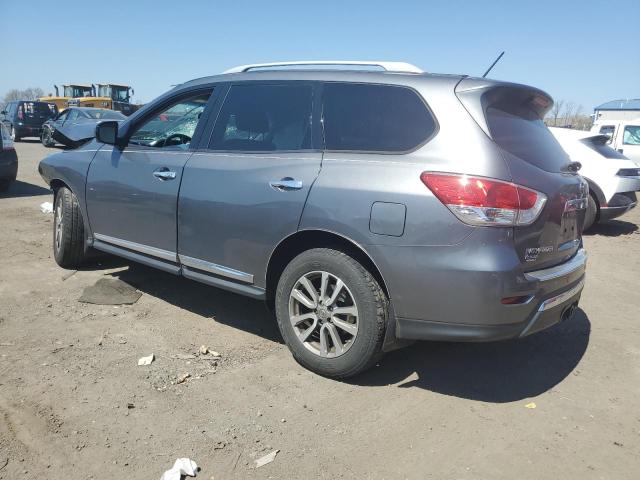 5N1AR2MM8FC606734 - 2015 NISSAN PATHFINDER S 灰色 照片 2