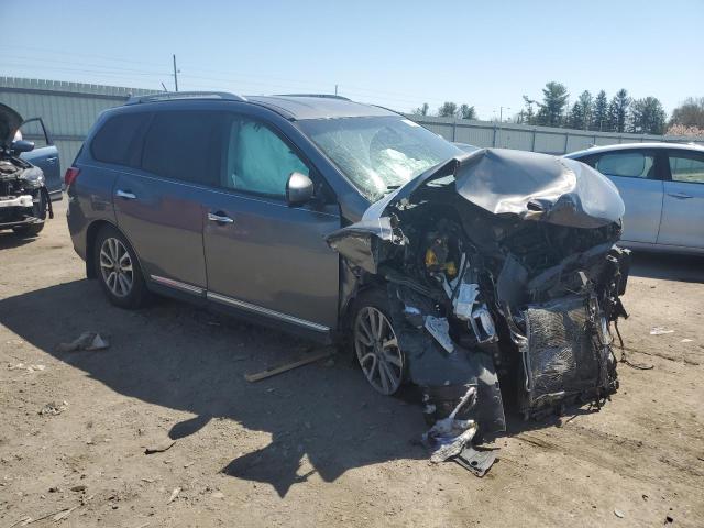 5N1AR2MM8FC606734 - 2015 NISSAN PATHFINDER S 灰色 照片 4