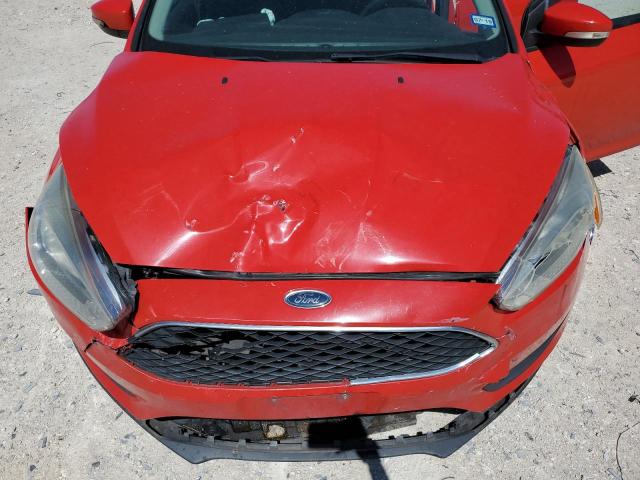 1FADP3F20GL338293 - 2016 FORD FOCUS SE RED photo 11