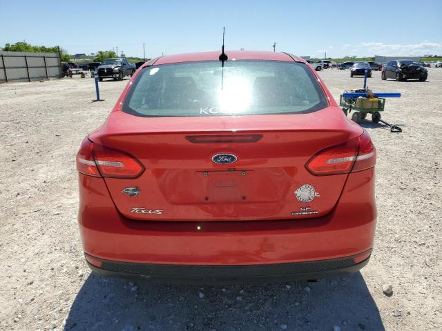 1FADP3F20GL338293 - 2016 FORD FOCUS SE RED photo 6