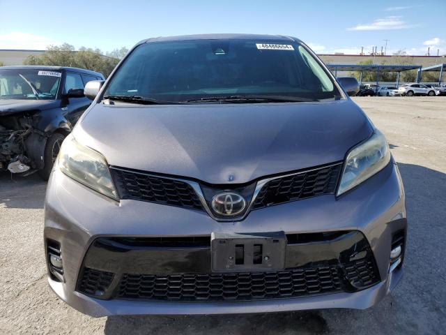 5TDEZ3DC5KS223975 - 2019 TOYOTA SIENNA SE GRAY photo 5