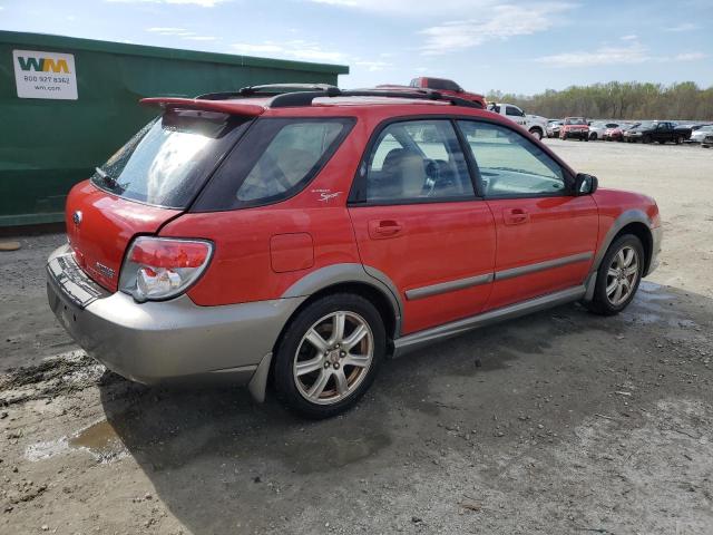 JF1GG68656G810896 - 2006 SUBARU IMPREZA OUTBACK SPORT RED photo 3