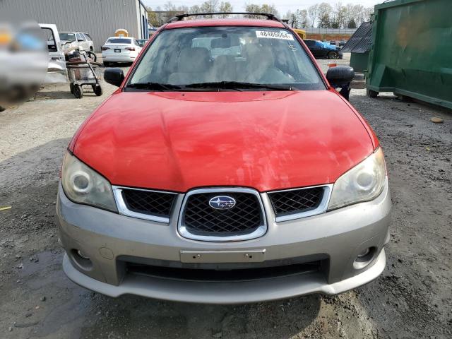 JF1GG68656G810896 - 2006 SUBARU IMPREZA OUTBACK SPORT RED photo 5