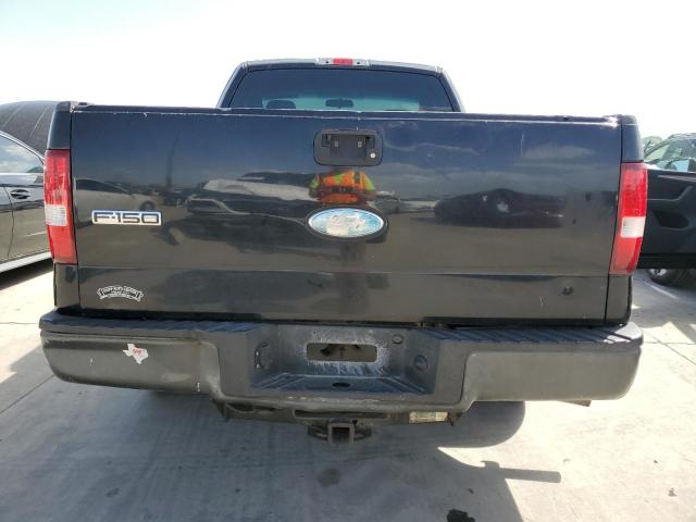 1FTRF12266NB54282 - 2006 FORD F150 BLACK photo 6