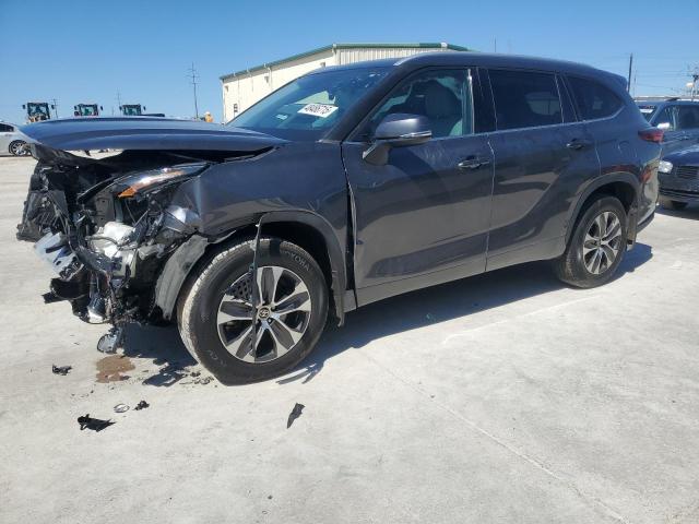 5TDGZRBHXNS181205 - 2022 TOYOTA HIGHLANDER XLE 灰色 照片 1