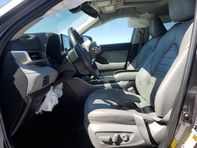 5TDGZRBHXNS181205 - 2022 TOYOTA HIGHLANDER XLE 灰色 照片 7
