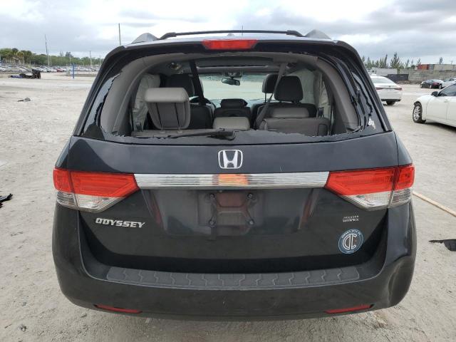 5FNRL5H67EB123422 - 2014 HONDA ODYSSEY EXL BLACK photo 6