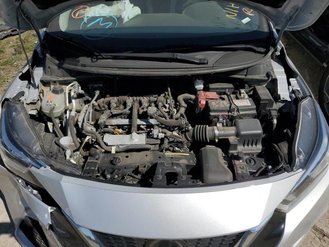 3N1CN8EV7ML848468 - 2021 NISSAN VERSA SV SILVER photo 11