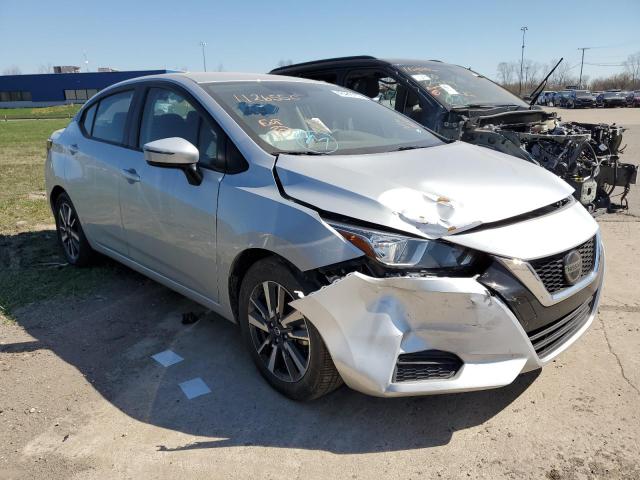 3N1CN8EV7ML848468 - 2021 NISSAN VERSA SV SILVER photo 4