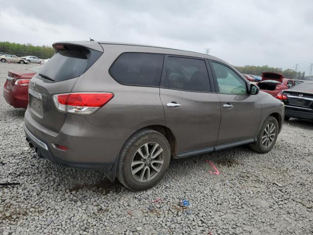 5N1AR2MN2DC688112 - 2013 NISSAN PATHFINDER S TAN photo 3